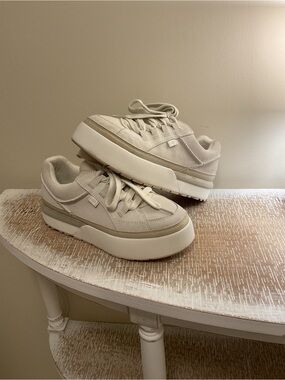 UGG Women's Cream Platform Sneakers